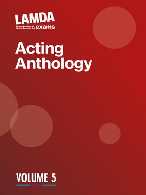 cover image of LAMDA Acting Anthology